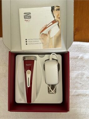 FaceFX Anti-Aging Facial Device in Red